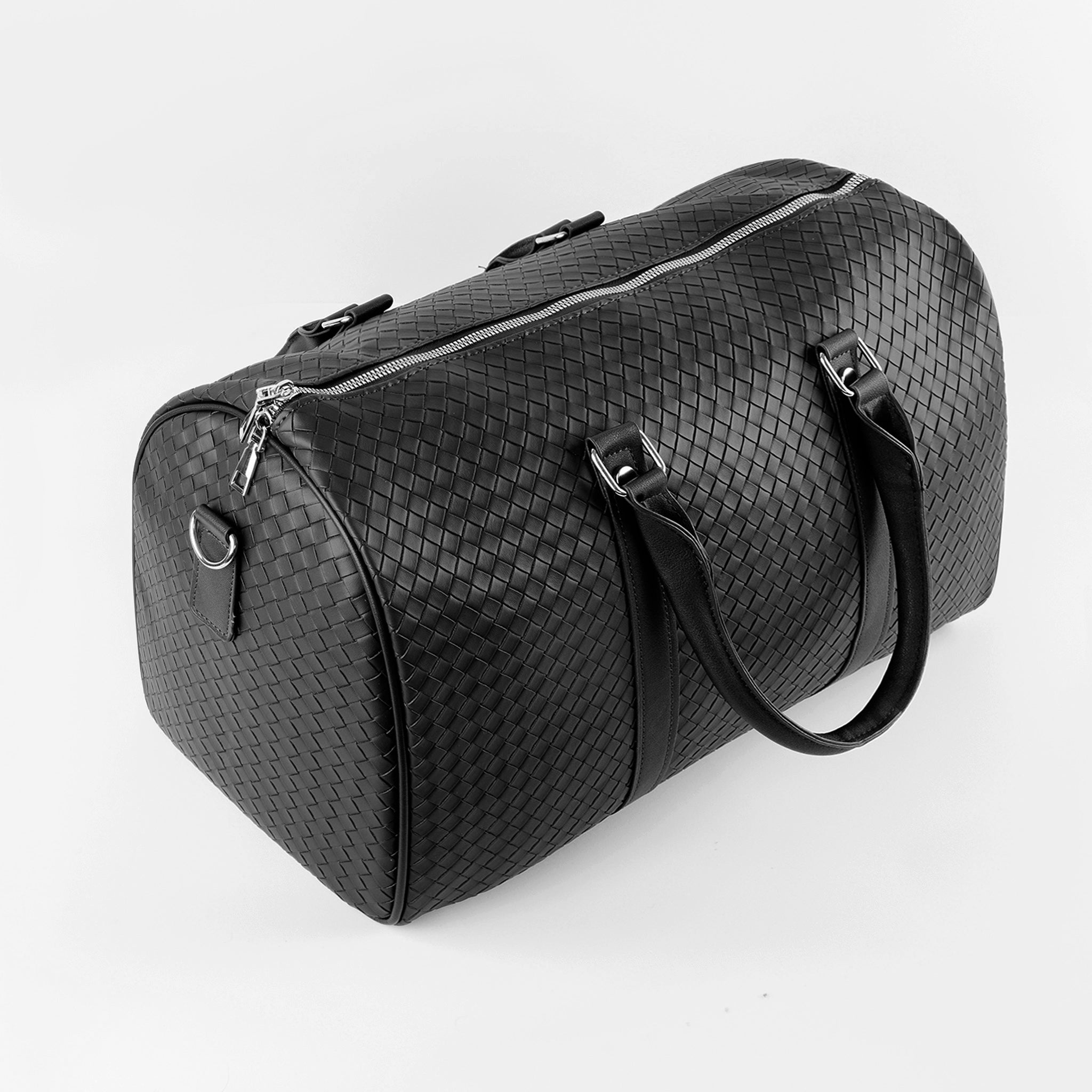 Maleta Duffle Bag Mediano Trenza Piel Vegana - Duffle Bags | LUCKY TYGER