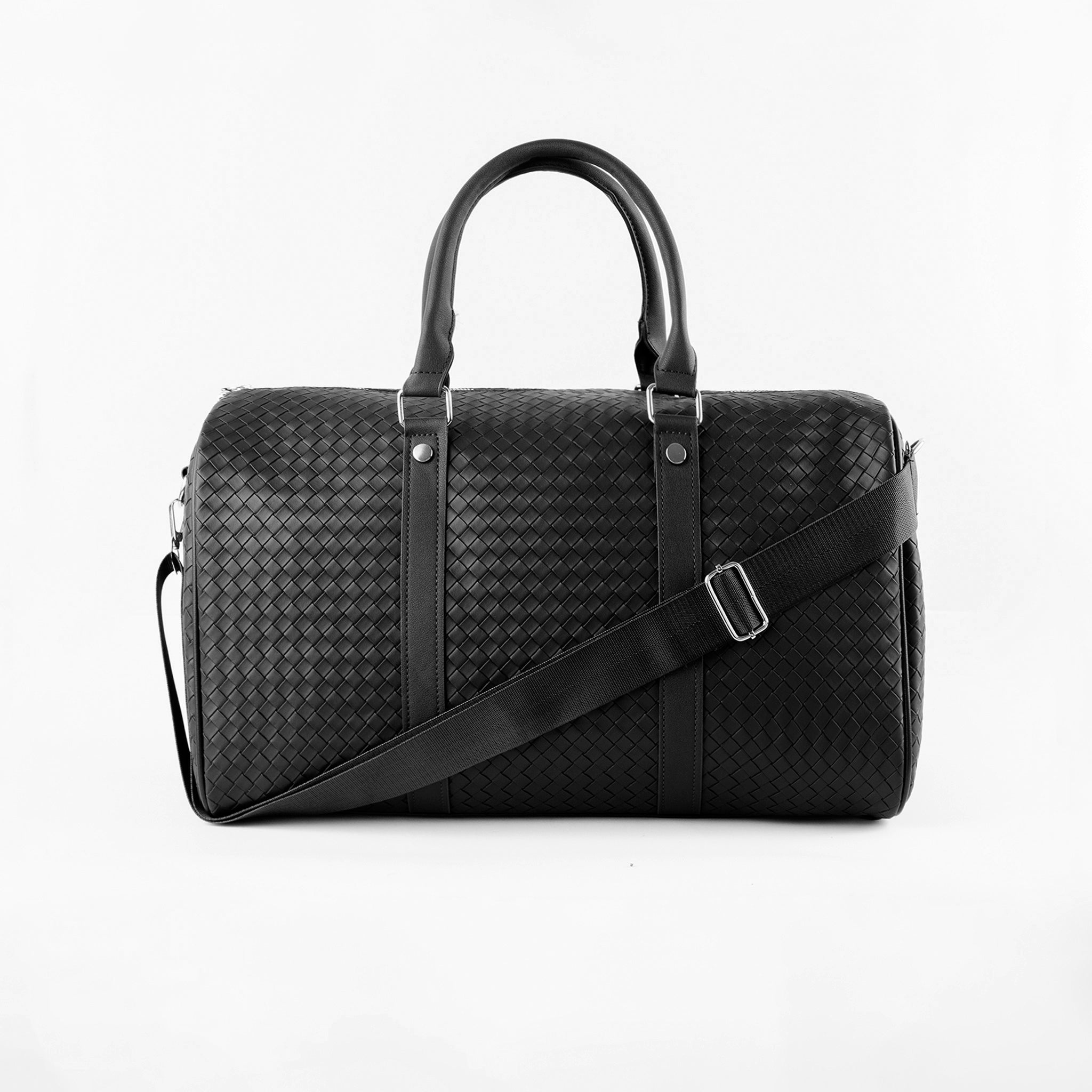Maleta Duffle Bag Mediano Trenza Piel Vegana - Duffle Bags | LUCKY TYGER