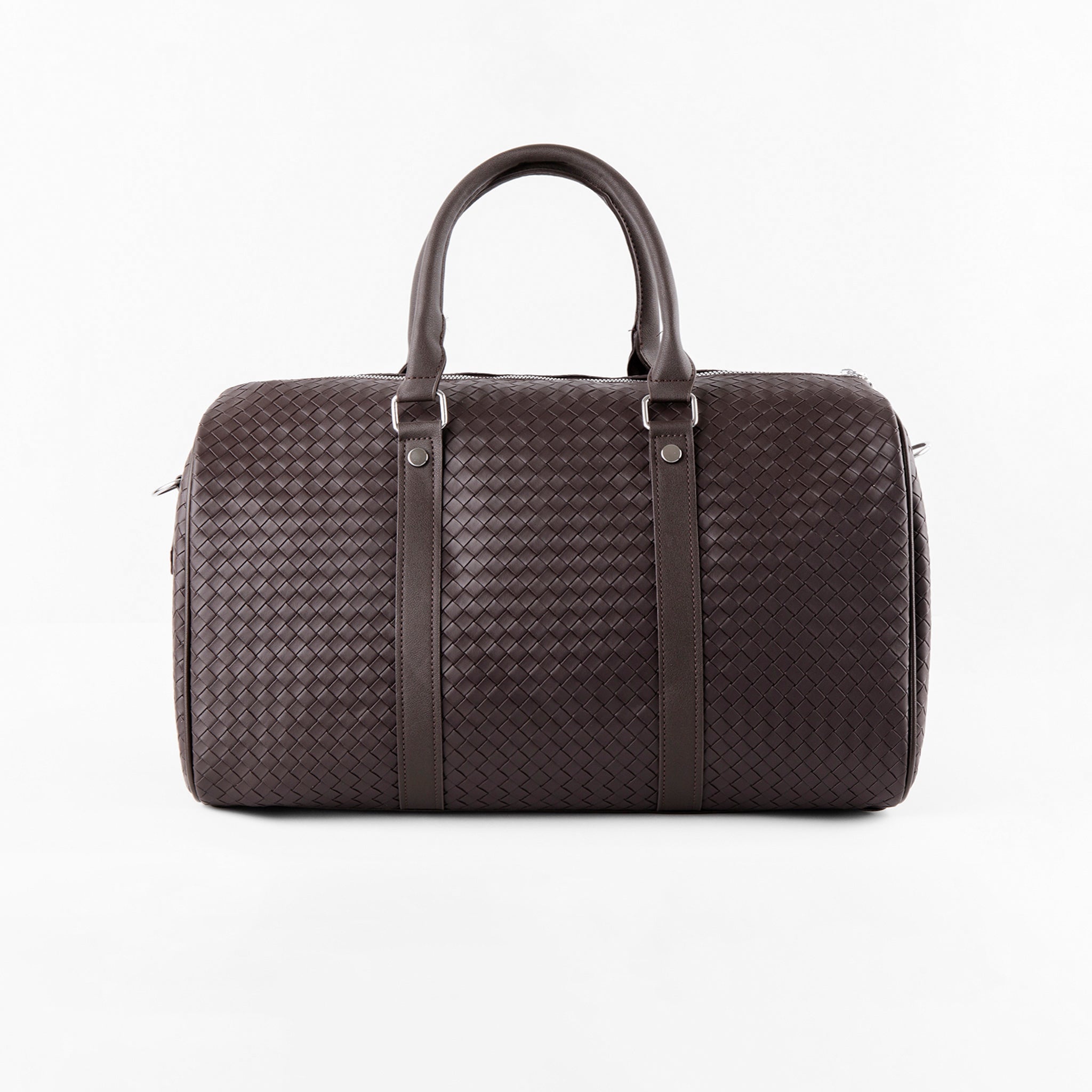 Maleta Duffle Bag Mediano Trenza Piel Vegana - Duffle Bags | LUCKY TYGER