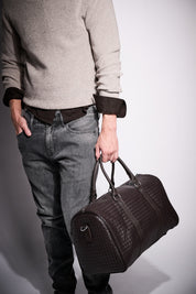Maleta Duffle Bag Mediano Trenza Piel Vegana - Duffle Bags | LUCKY TYGER