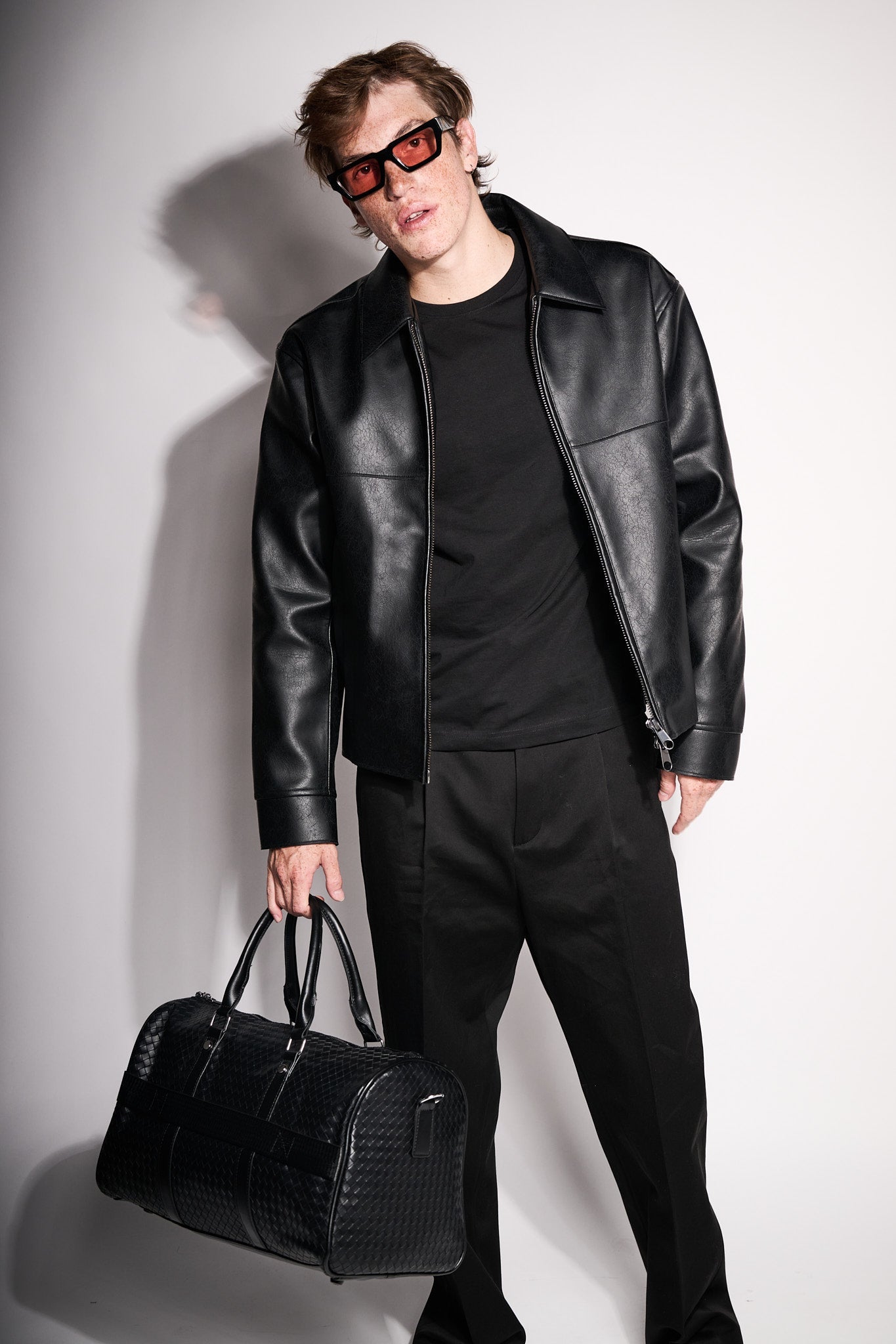 Maleta Duffle Bag Mediano Trenza Piel Vegana - Duffle Bags | LUCKY TYGER