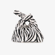 Mini Knot Bag Zebra - Bolsa Crossbody | LUCKY TYGER