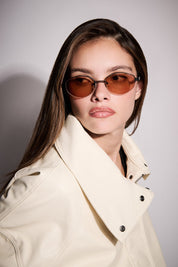 Negroni Lentes de Sol Oval Metal - Lentes de Sol | LUCKY TYGER