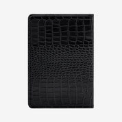 Porta Pasaporte Cocodrilo Cuero Vegano - LUCKY TYGER