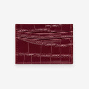 Tarjetero de Cuero Cocodrilo - LUCKY TYGER