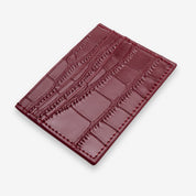 Tarjetero de Cuero Cocodrilo - LUCKY TYGER