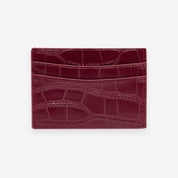 Tarjetero de Cuero Cocodrilo - LUCKY TYGER