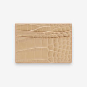 Tarjetero de Cuero Cocodrilo - LUCKY TYGER