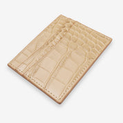 Tarjetero de Cuero Cocodrilo - LUCKY TYGER