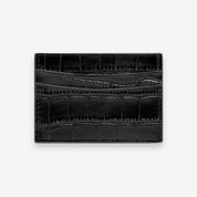 Tarjetero de Cuero Cocodrilo - LUCKY TYGER