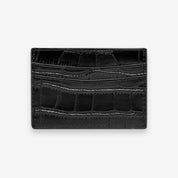 Tarjetero de Cuero Cocodrilo - LUCKY TYGER