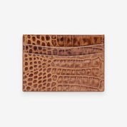 Tarjetero de Cuero Cocodrilo - LUCKY TYGER