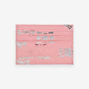 Tarjetero Estampado de Cuero Lichi - LUCKY TYGER