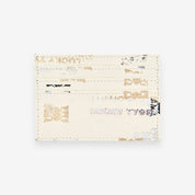 Tarjetero Estampado de Cuero Lichi - LUCKY TYGER