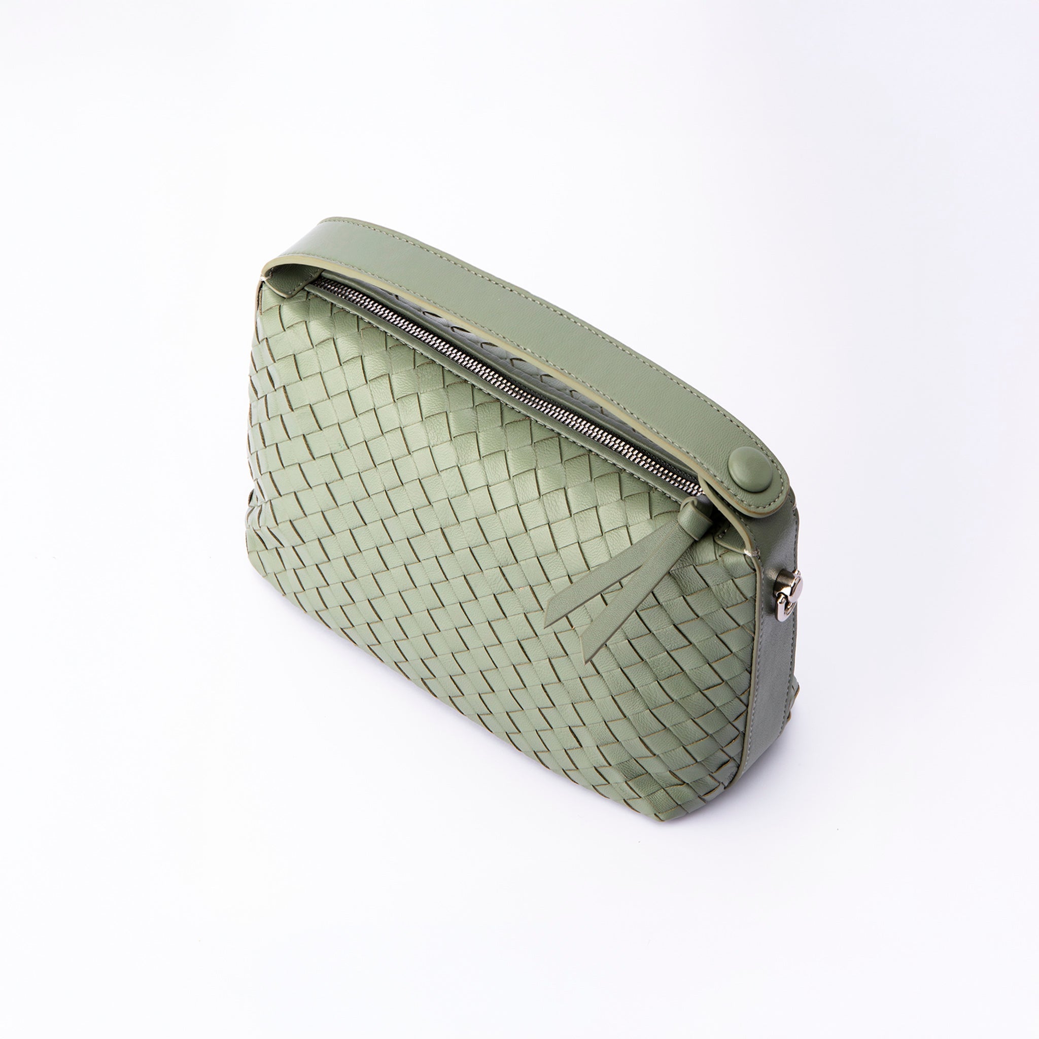 Trenza Crossbody en Cuero Ovino - Bolsa Crossbody | LUCKY TYGER