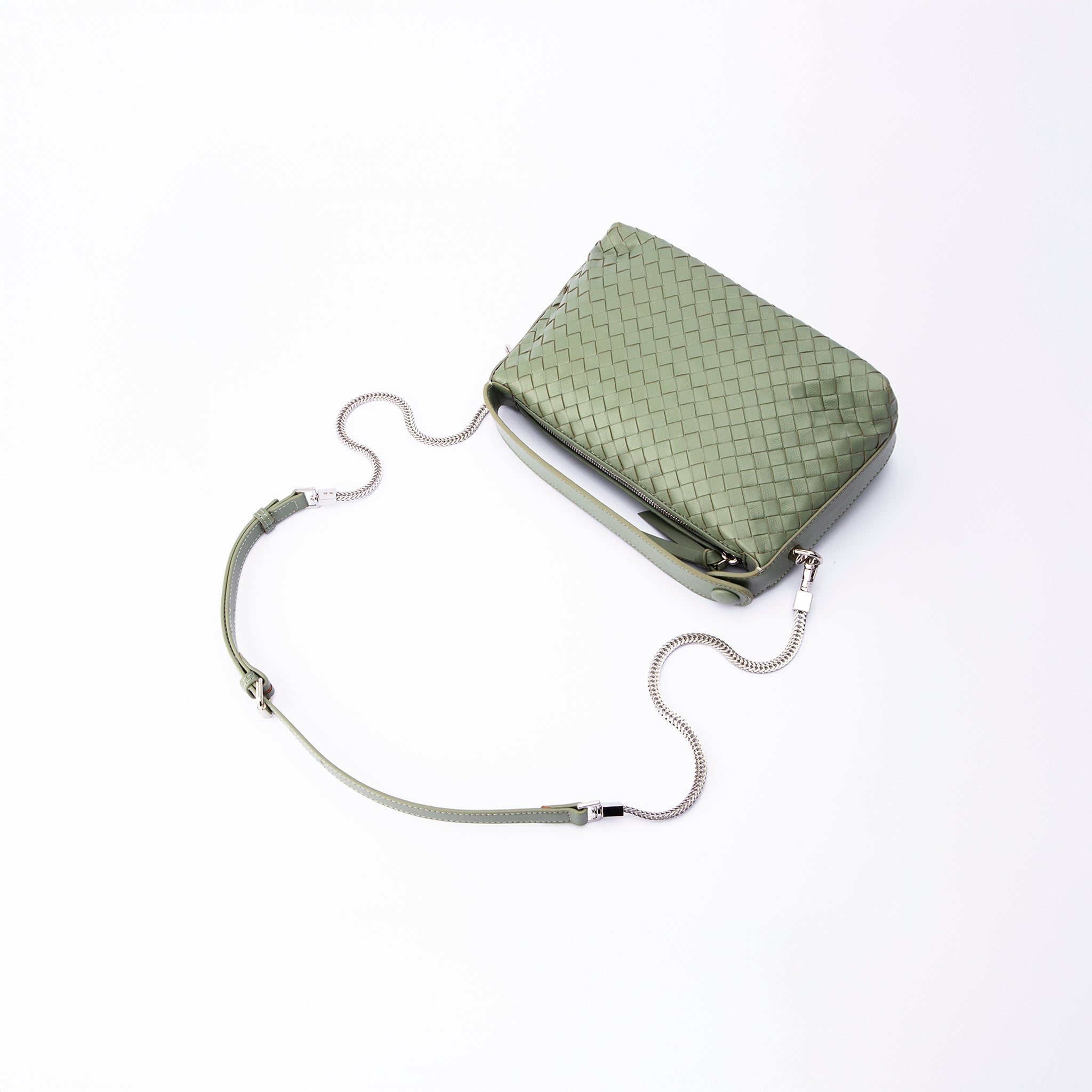 Trenza Crossbody en Cuero Ovino - Bolsa Crossbody | LUCKY TYGER