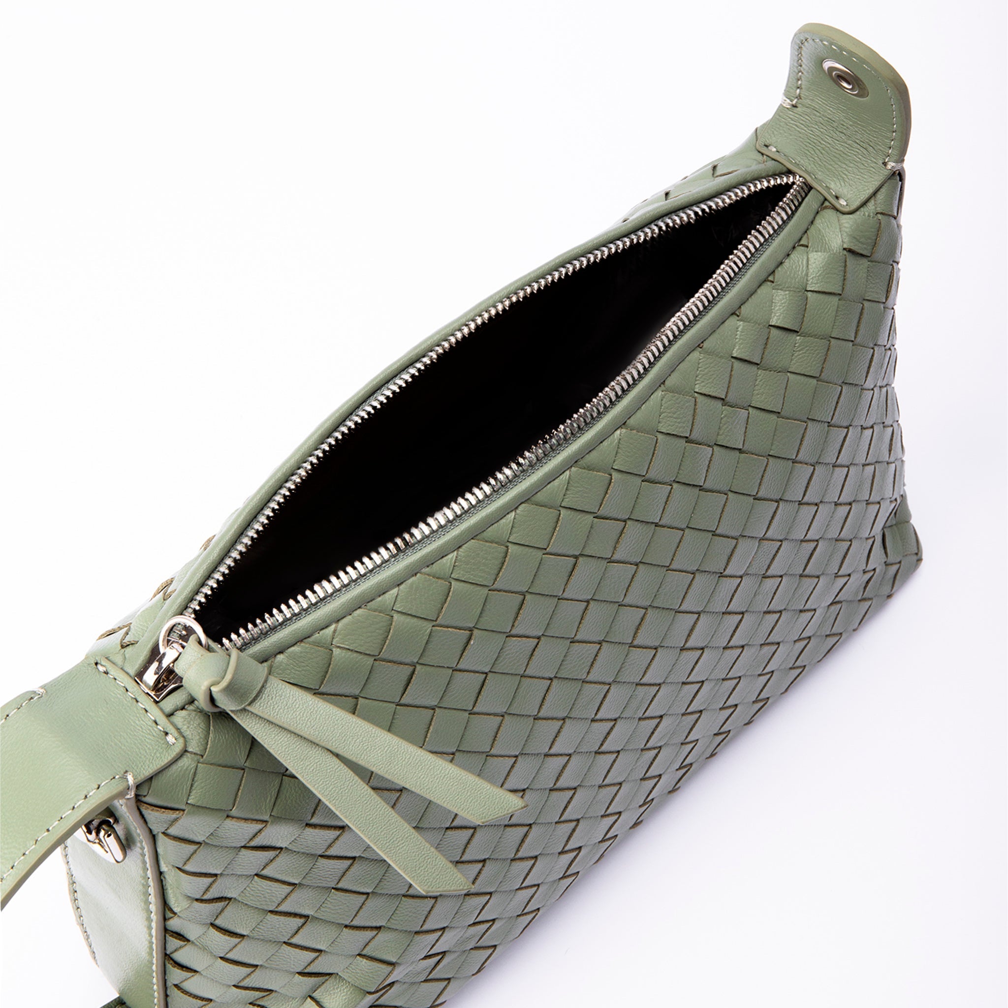 Trenza Crossbody en Cuero Ovino - Bolsa Crossbody | LUCKY TYGER