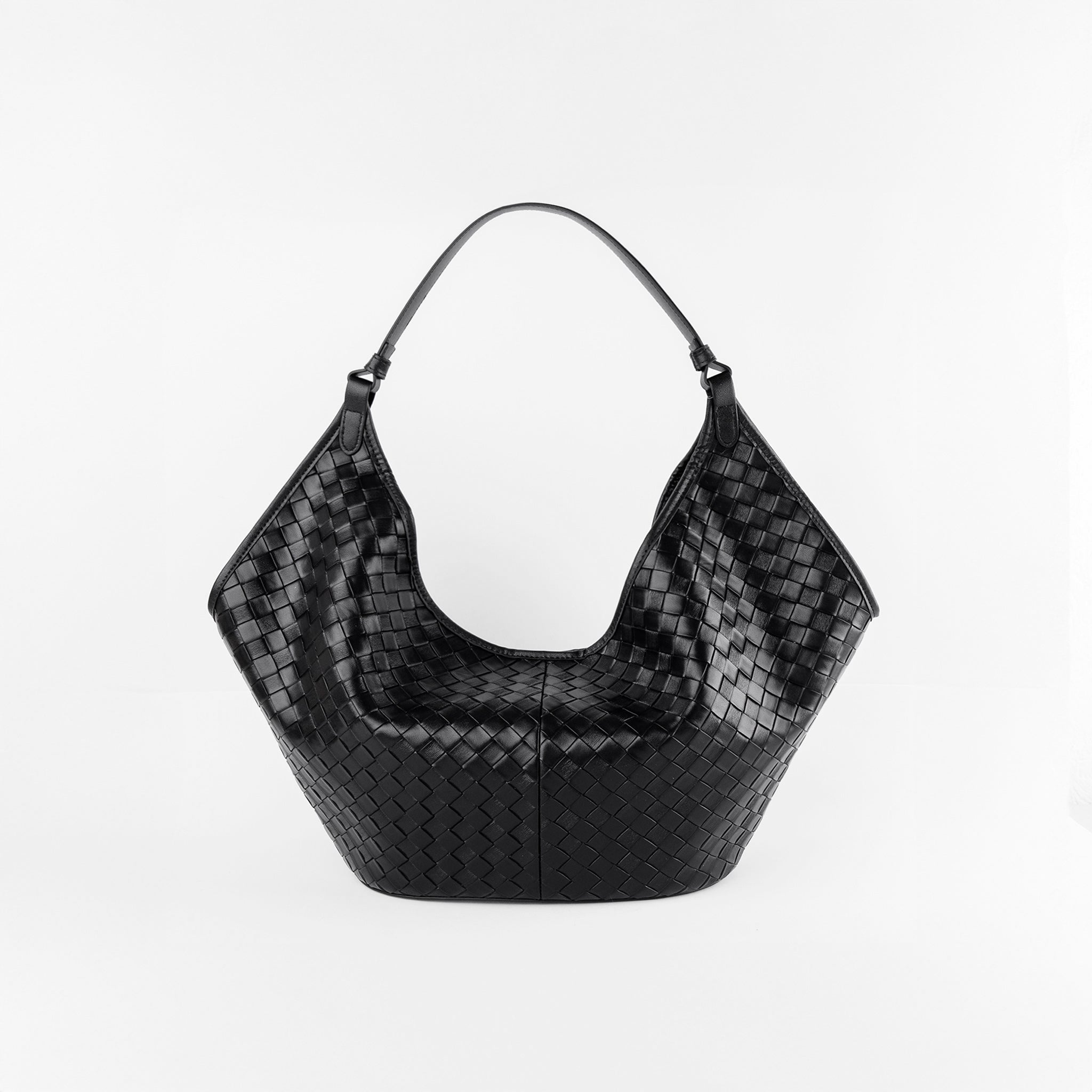 Trenza Maxi Tote Cuero Natural - Tote Bags | LUCKY TYGER