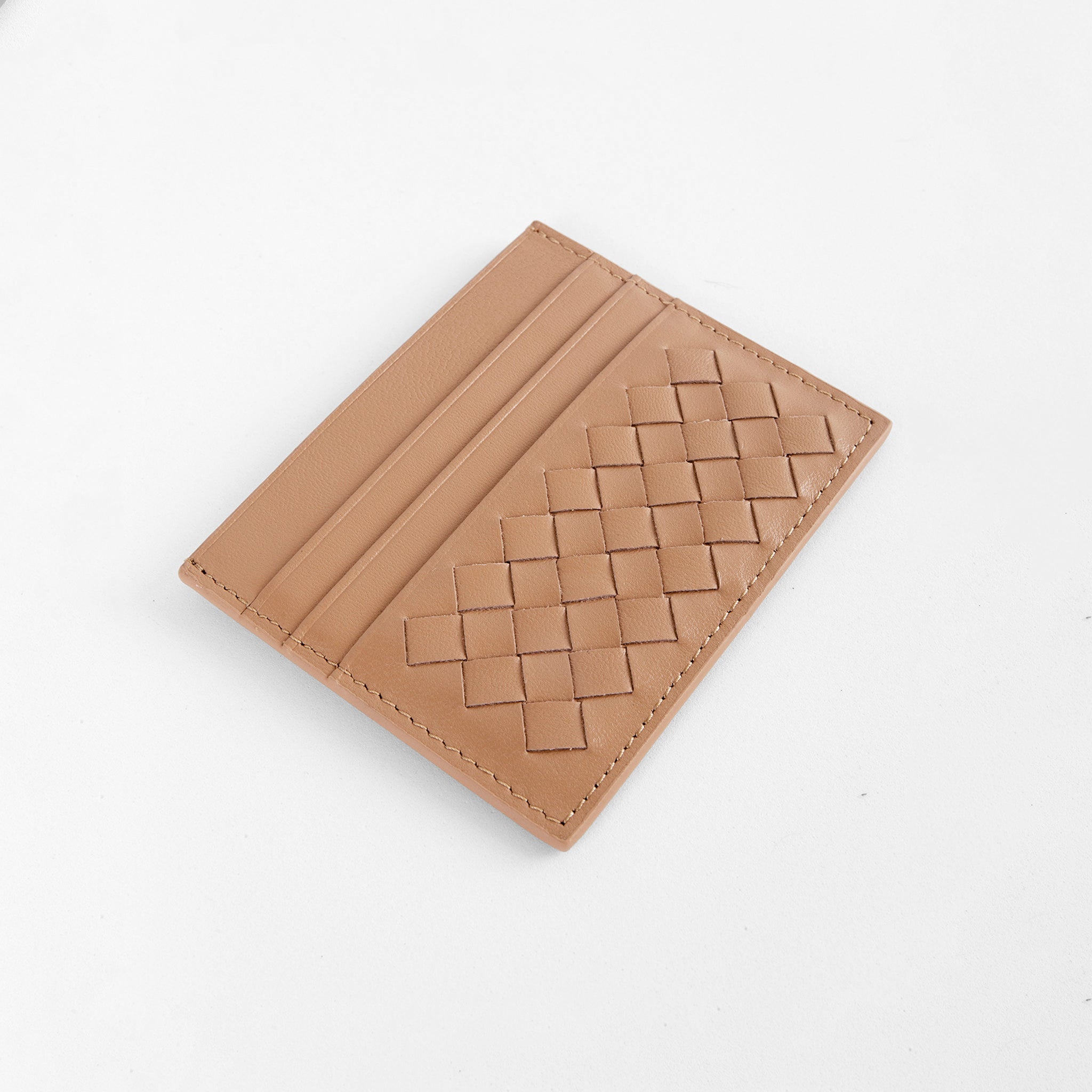 Trenza Tarjetero de Cuero Ovino - Tarjeteros | LUCKY TYGER