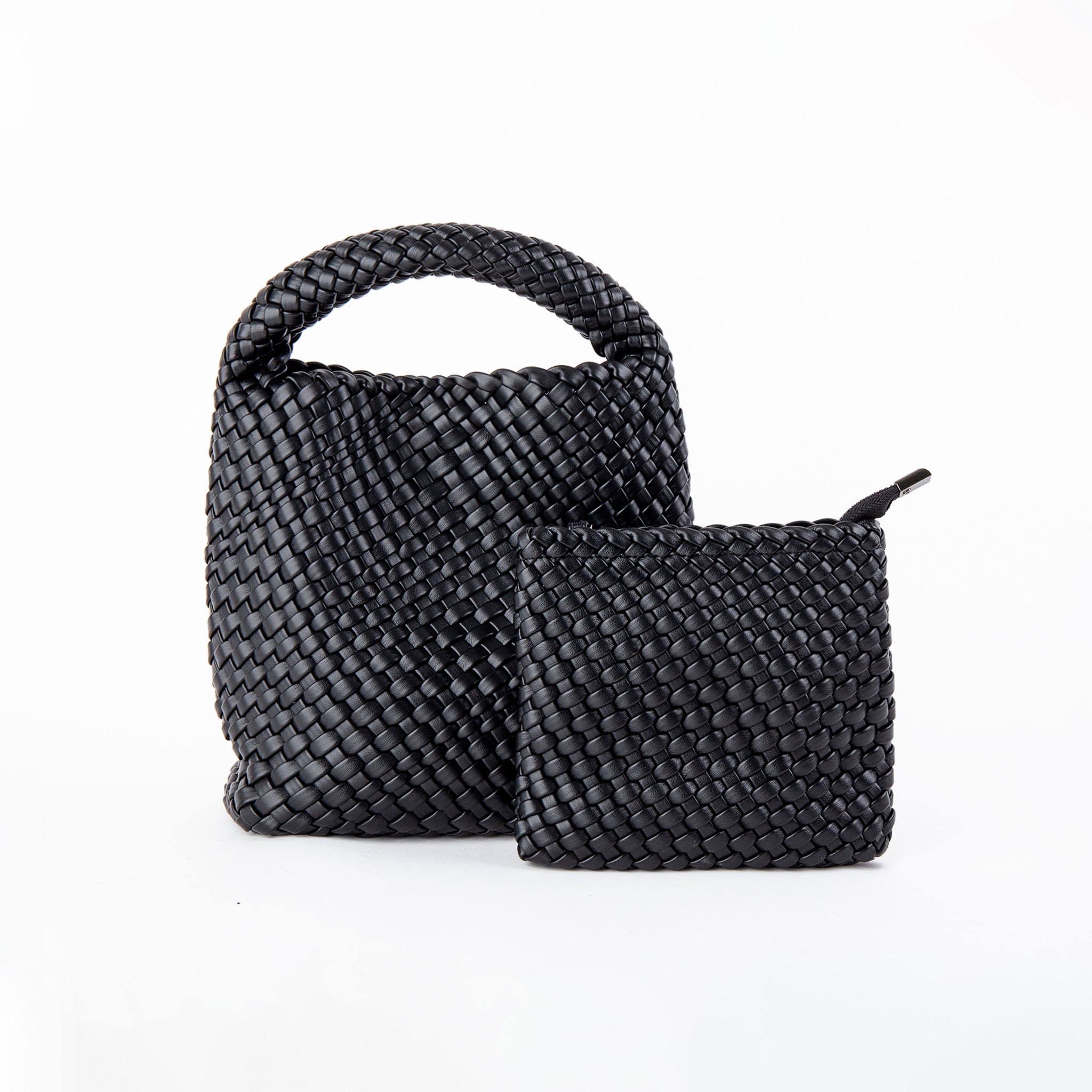 Trenza Tote Bag Cuero Vegano M - LUCKY TYGER