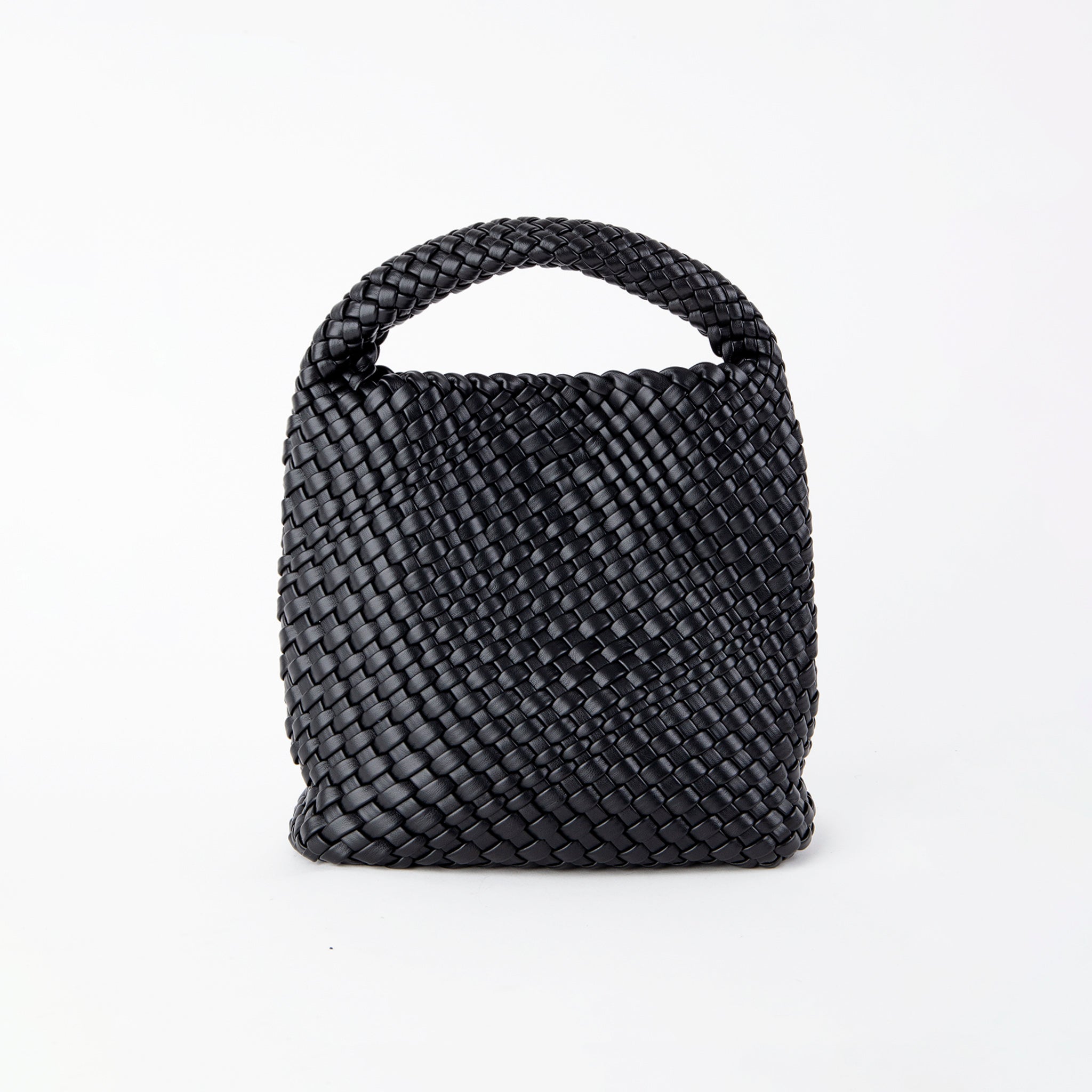 Trenza Tote Bag Cuero Vegano M - LUCKY TYGER