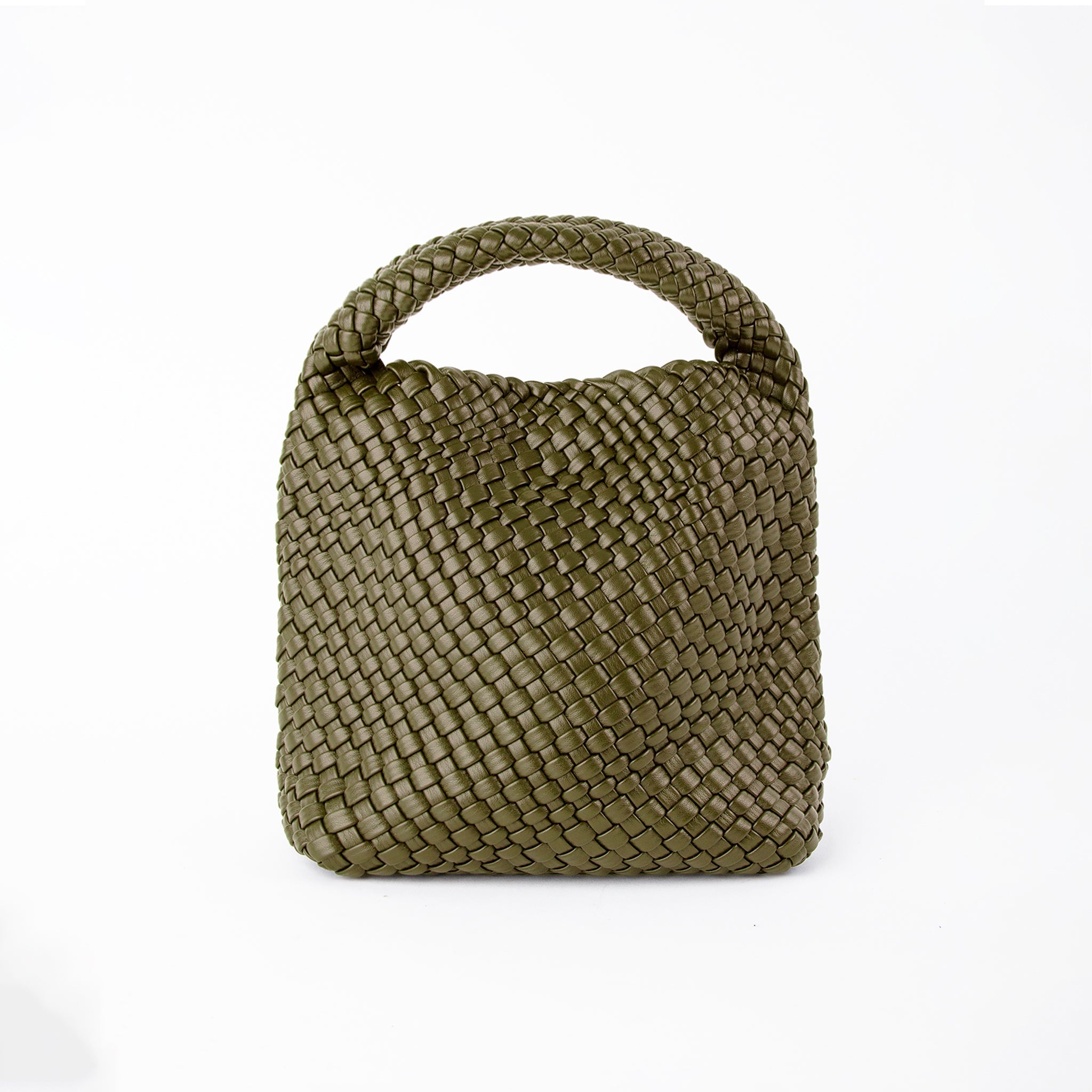 Trenza Tote Bag Mediana Piel Vegana - Bolsa Crossbody | LUCKY TYGER